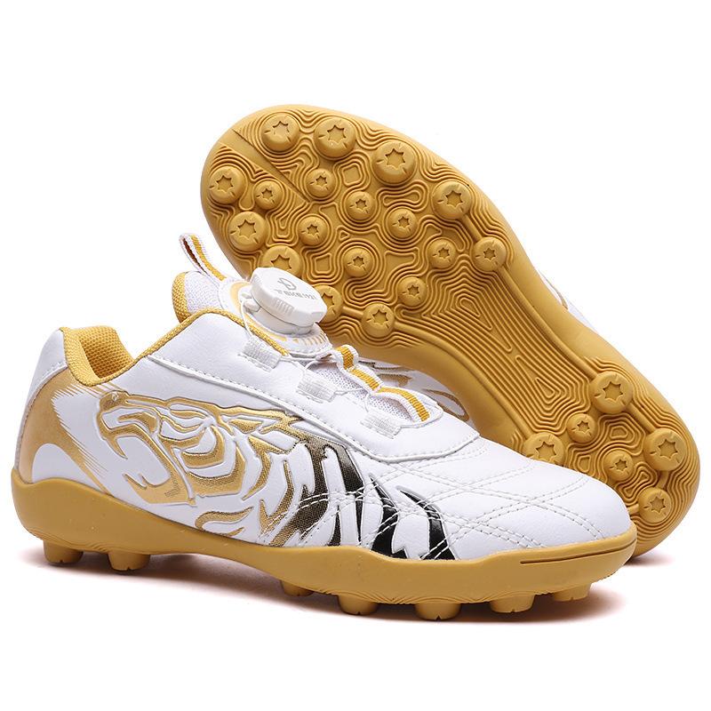 Football Shoes Children's Men's and Women's Knob Direct Sales Training Artificial Grass Low-top Sports Shoes 2025 Long Nails One Piece Factory