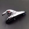 1PC Motorcycle Eagle Head Decorative Mudguard Modified with Aluminum Chromium Plating