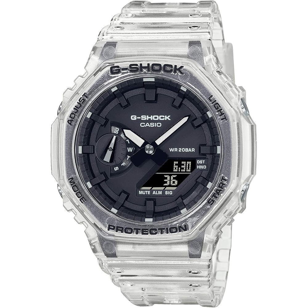 [Casio] Watch G-Shock [Domestic Genuine] Skeleton Series GA-2100SKE-7AJF Men s Clear