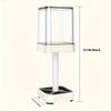 1pcs Compact Toothbrush Holder Space-Saving Storage Organizer with Gargle Cup