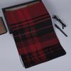 Men'S Scarves Are Versatile, Autumn And Winter Plaid Lengthened And Thickened Scarves, Couple Scarves, Warm Shawls For Women