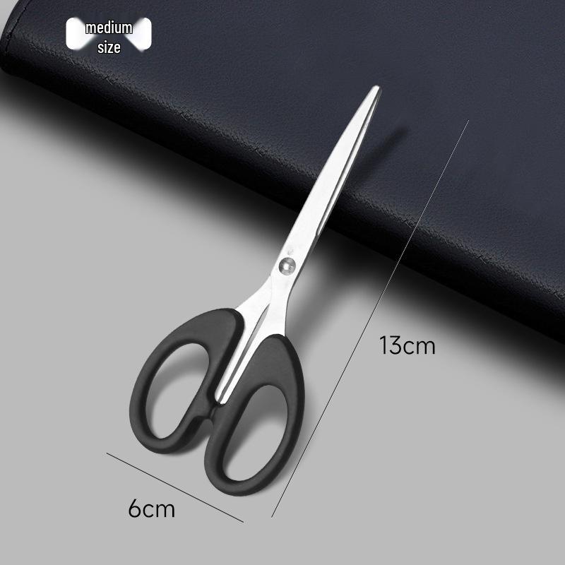 Stainless Steel Scissors for Office, Kitchen, Sewing, and Art - Cuts Paper and Thread Ends 