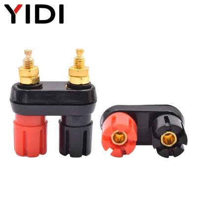 5pcs Speaker Audio Amplifier Jack Socket Binding Post Terminal Electrical Cable Wire Connector DIY for 4mm Banana Plug