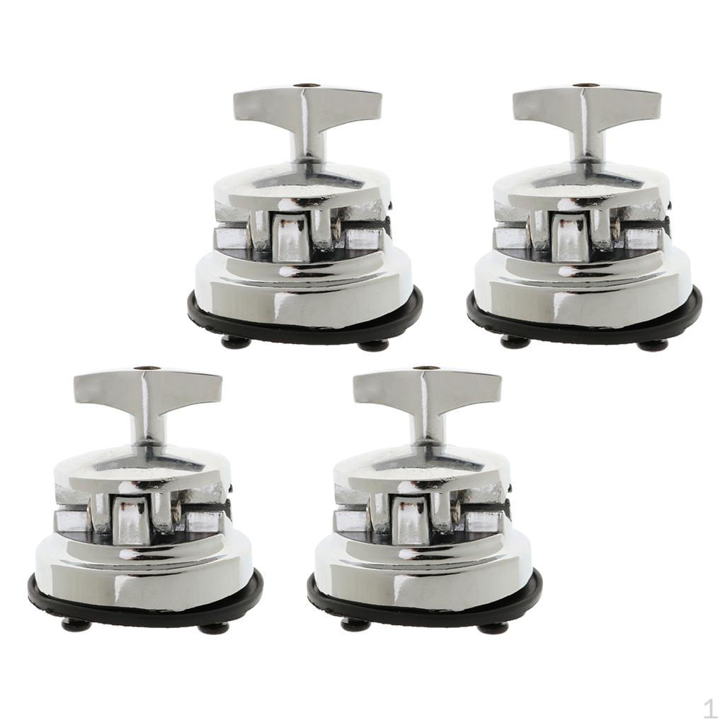 

Lots 4 Drum Bottom Holder Clamp Plate Tom Bracket