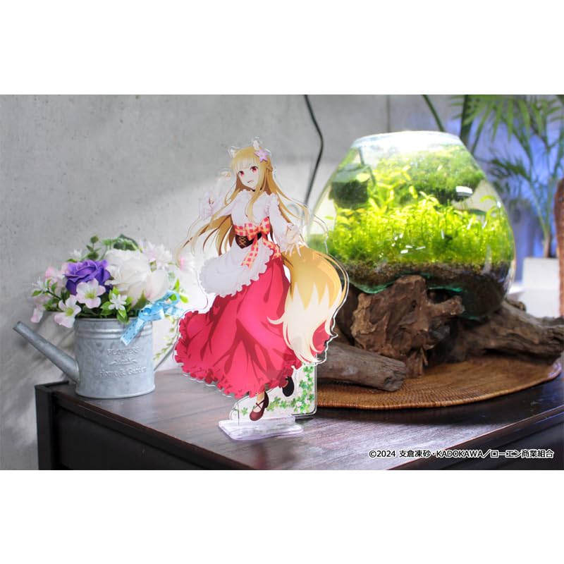 Seasonal Plants Spice and Wolf MERCHANT MEETS THE WISE WOLF Original Big Acrylic Stand [Holo of Port Town] Approx. 190 X 150mm Acrylic