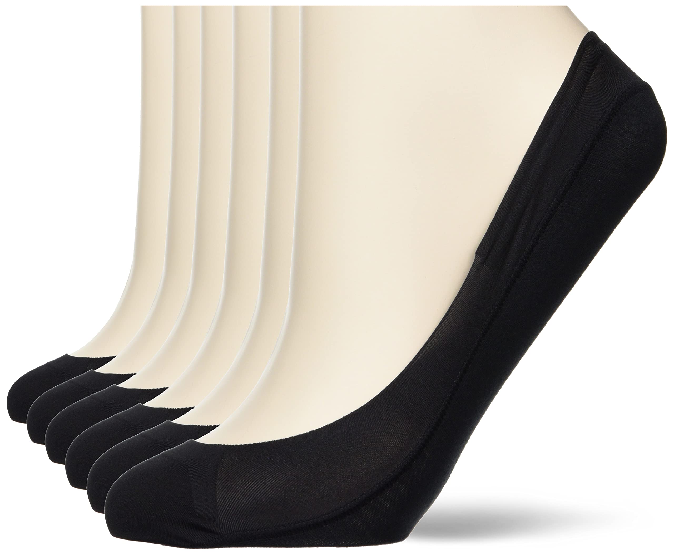 

Cocopita Foot Covers that slip Ultra for [Okamoto] won t off, Shallow, Seamless, Pumps, Women s, D440-420, Black, 23.0cm - 25.0cm чорний