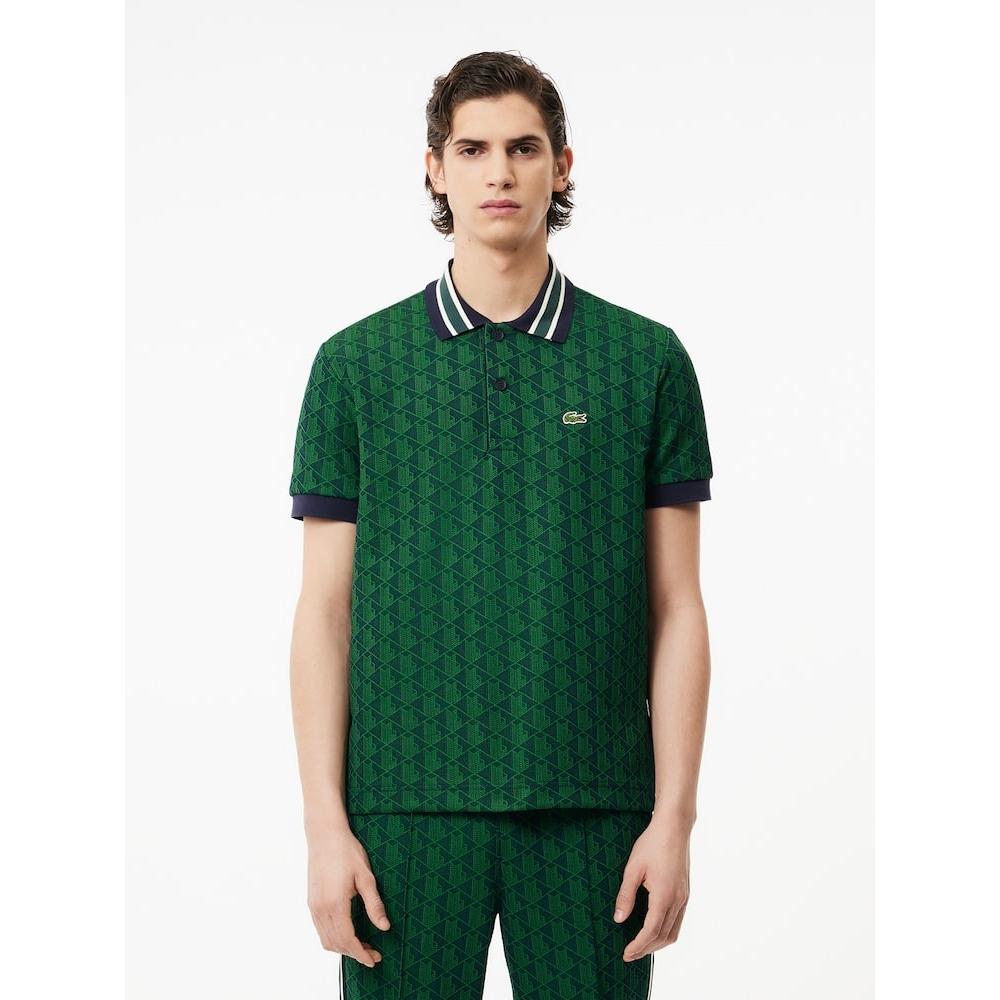 

Lacoste Мужское поло с монограммой из жаккарда Dh1417 54g Iq0 q2nDh1417 54gIq0 003
