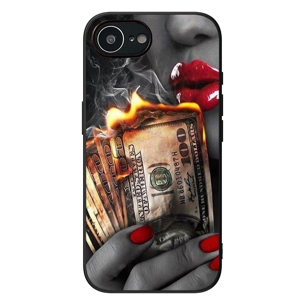Gold Money 100 D-Dollars Case for Samsung Galaxy A25 A37 A57 A12 A14 A31 A41 A50 A51 A70 A71 A72 A21S A04 M15 Note 20 9 8 10