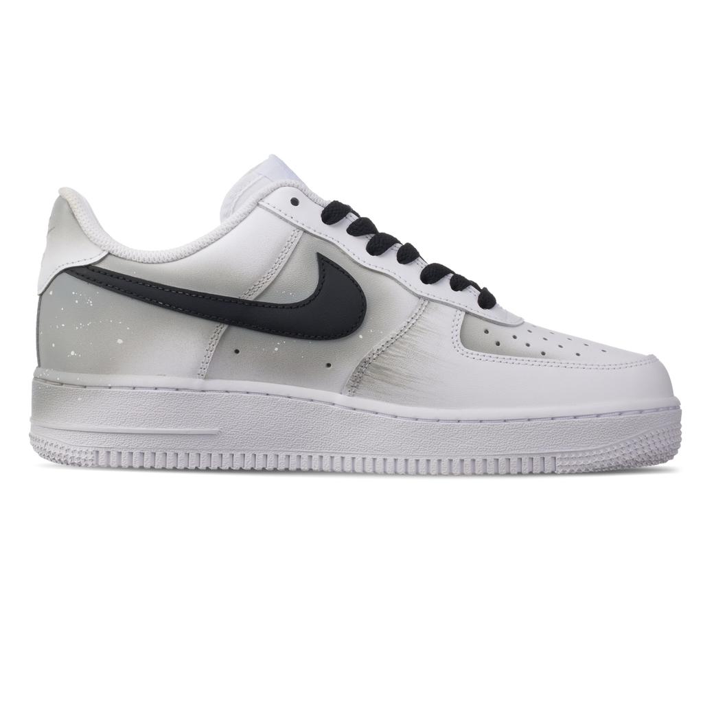Nike Air Force 1 Racing Life Acoperire Termică Pantofi Skateboard Low top Bărbați Alb Gri CW2288-111(Echipa144-)