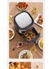 Stainless Steel Large Capacity Oil-Free Air Fryer: New Multifunctional Electric Model