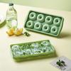 1PC Doughnut Ice Mold Summer Ice Box Green White Donut Mold For Juice Drink Beer Silicone Mold Ice Tray 23.x12x3cm