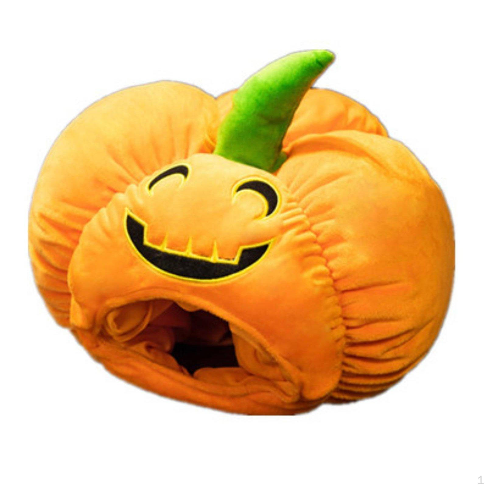 Halloween Pumpkin Hat Cute Design Photo Prop Jack-O -Lantern Head