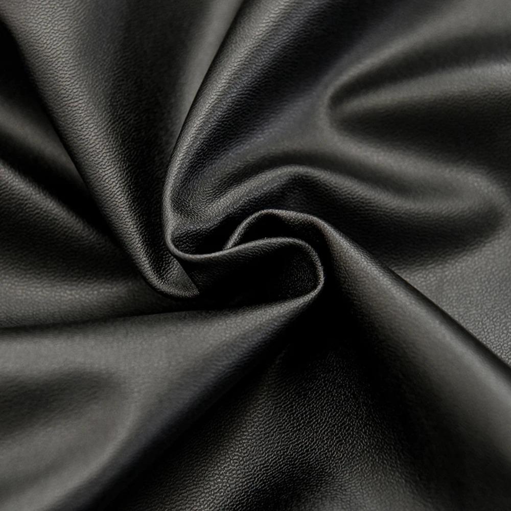 Simple PU Leather Dining Room Chair Covers Waterproof Solid Color Chair Seat Covers Removable Chair Cover