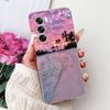 Soft Clear Silicone Back Cover For Oppo Reno12 Pro CPH2629 Phone Case Marble Butterfly Capa For Reno 12 12Pro 5G CPH2625 Capa