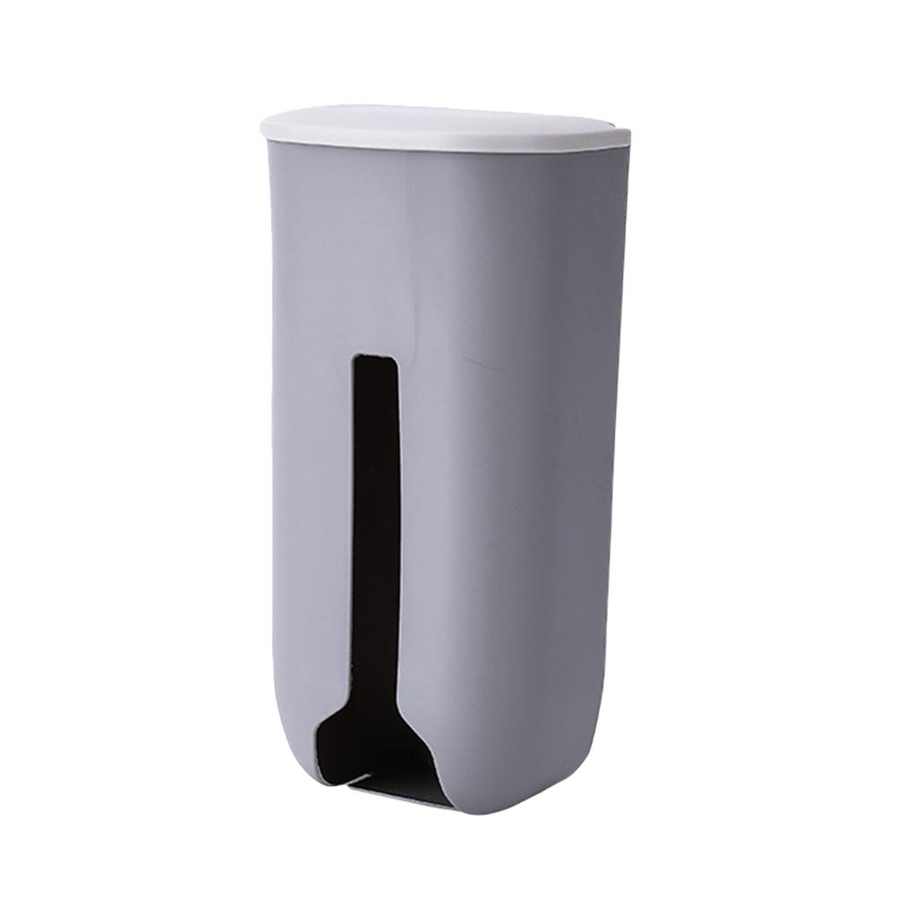 Kitchen Accessories Garbage Bag Storage Holder Wall Mounted Save Space Organizers Plastic Convenient Kitchen Storage Organizatio