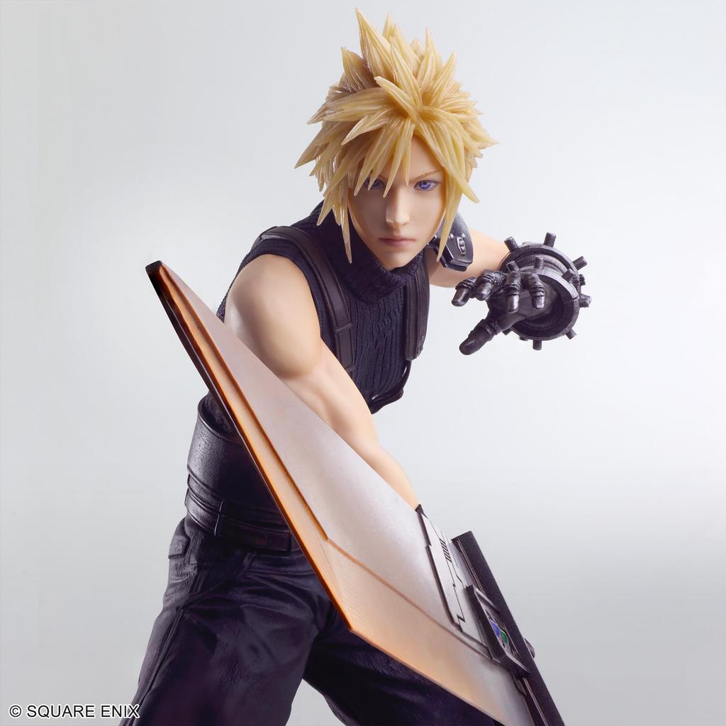 Final Fantasy VII Rebirth STATIC ARTS Cloud Strife Complete Figure