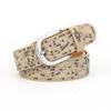 Mei Rhinestone-embellished belt - alloy buckle, women's heavy-duty rhinestone belt