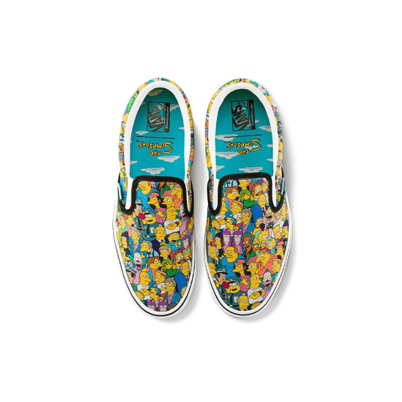 Vans The Simpsons X ComfyCush Slip On 'Springfield' Vans VN0A3WMD1TJ