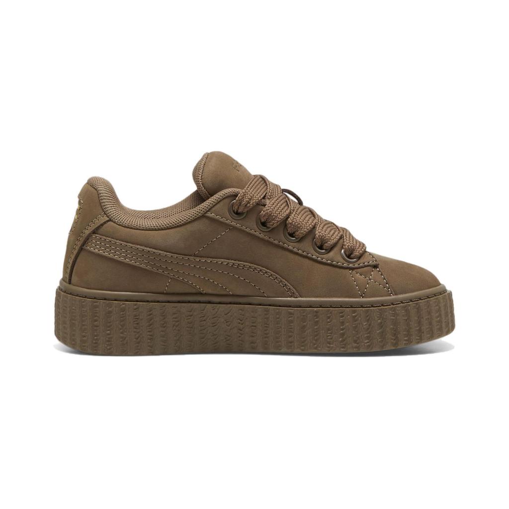 Puma Fenty X Creeper Phatty Little Kid Earth Tone Pack - Totally Taupe Kids Sneakers Brown Gold Warm-White 399867-01