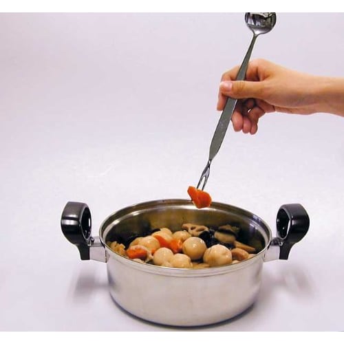 Antibacterial 18-8 Tasting Spoon, Type D, 5mL Spoon & Fork, 2010100