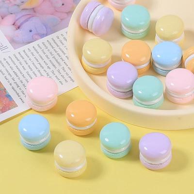 Mehrfarbige 3D Macaron Harz-Accessoires für DIY Schmuck, Schuhschnallen, Kleber, Haarnadeln & verspieltes Basteln