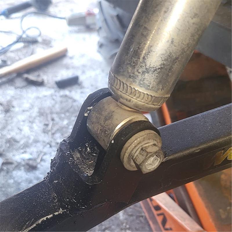 Upgrades Stoßdämpferhalterungssatz Eisen 51x57x64mm Schwerlast & Schweißbar Paar für R1180 Verbesserte Federung Vibrationsreduzierung