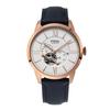 ME3171 (Bürger) Townsman Skelett Herren Lederuhr
