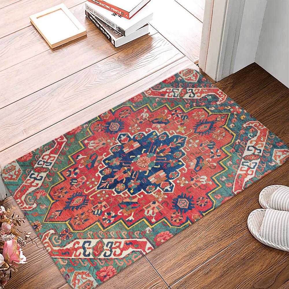 Bohemian Style Doormat Entrance OutDoor Carpets Non-Slip Bathroom Feet Mat Kitchen Bedroom Hallway Long Rugs Entrance door mat