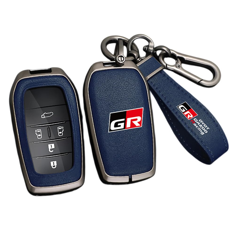 

Toyota Prius 60 Crown Yaris Cross 10 Новый GR GR Yaris Умный ключ Искусственная кожа Цинк Без радио Подарочная коробка в комплекте для Серии, Спортивный, Серии, Aqua, Corolla, синий