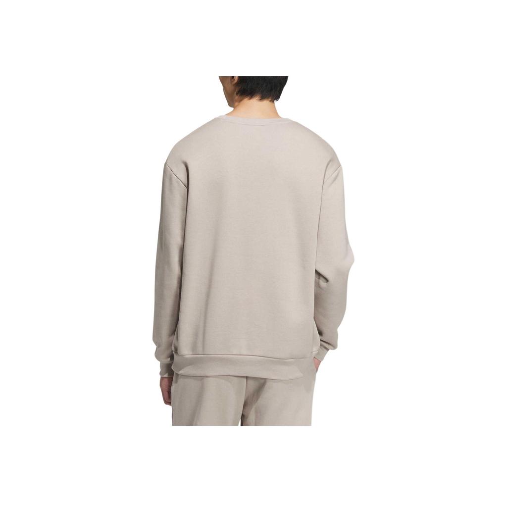 adidas Originals Classic Series Letter Logo Print Rundhals Langarm Sweatshirt Unisex Sweatshirt Silbergrau JL8386