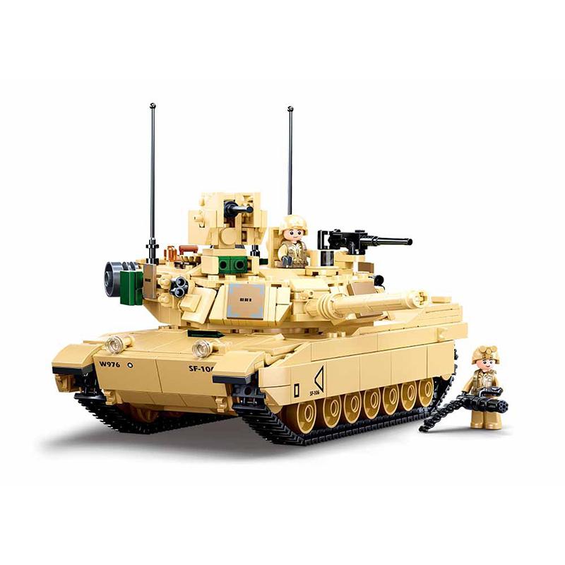 World War 2 Ii Military M777 Howitzer F-16 Fighter M1A2 Sep V2 Abrams Tank Classic Weapon Army Building Blocks Bricks Model Toys