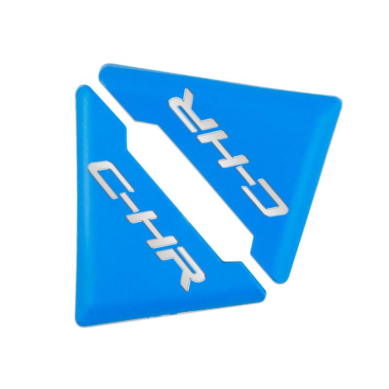 

2PCS Silicone Car Door Corner Cover Bumper Anti-Scratch Protector for Toyota CHR C-HR Accessories Car Styling синій
