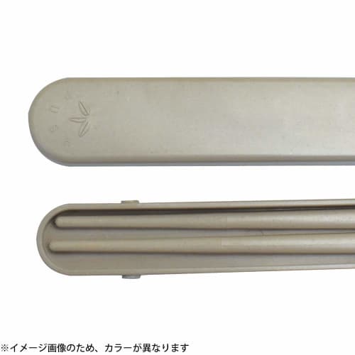 Ippinsha Chopstick Case Set, Pink, Antibacterial, Dishwasher Safe, Bamboo Base, 70238