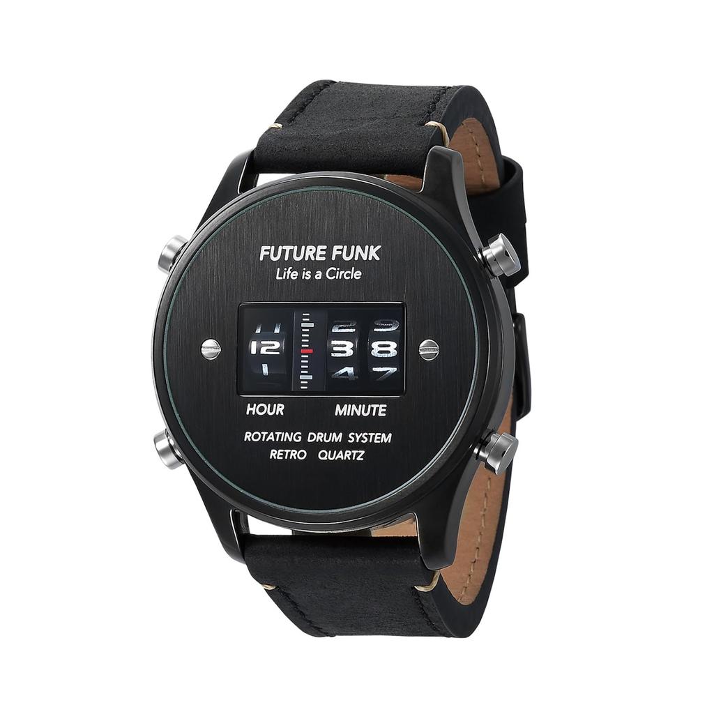 FUTURE FUNK Wristwatch KF302-BK-BK