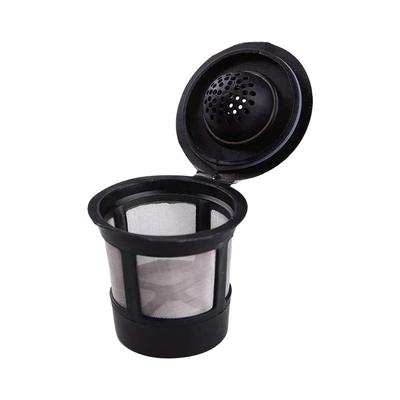 1/2/3/4/6pcs Refillable Coffee Pods Replacement K Cup Pod Coffee Filter with Spoon Coffee Filter Cup for Keurig Coffee Machine
