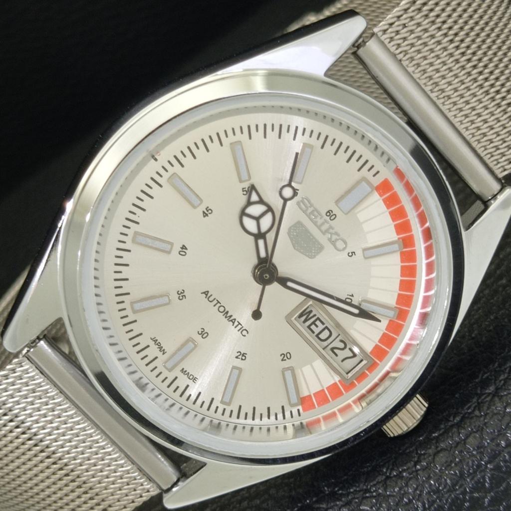 

AUTOMATIC VINTAGE REFURBISHED SEIKO 5 6309A JAPAN MENS SILVER WATCH a440726-4 Sk-a440726