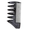 Herren Haarstyling Kämme und Bürste Breit gezahnter Friseur Friseur Kamm und Bürste zum Volumen Geben Entwirren Pflege 7-teiliges Set