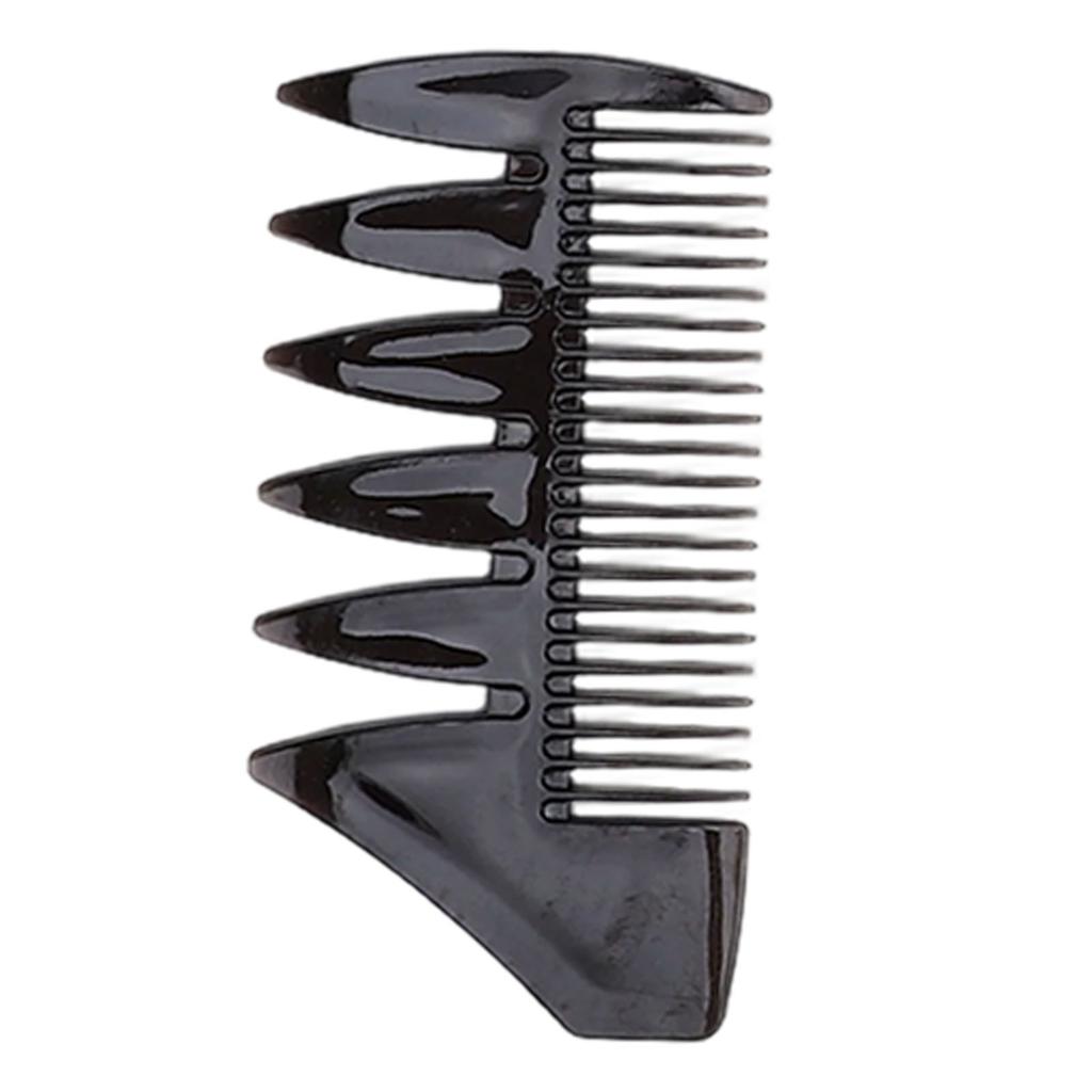 Herren Haarstyling Kämme und Bürste Breit gezahnter Friseur Friseur Kamm und Bürste zum Volumen Geben Entwirren Pflege 7-teiliges Set