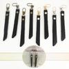 1Pcs Leather Zipper Metal Pullers for Zipper Sliders Replacement Repair Zipper Head for Bags Clothes DIY Sewing Accessories