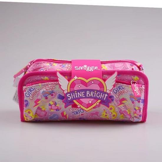 Smiggle Australia Large Cartoon Pencil Case for Primary & Secondary Students