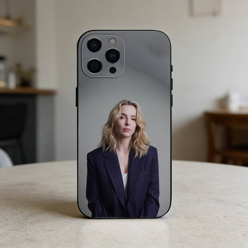 Villanelle K-Killing Eve Handyhülle Silikon schwarz Weich Für IPhone 17,16,15,14,13,12,11,SE,Plus Pro Max