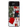Christmas Tree Girl Gift Phone Case For Samsung Galaxy Z Flip Z Flip3 5G Z Flip4 Hard PC Matte Shell
