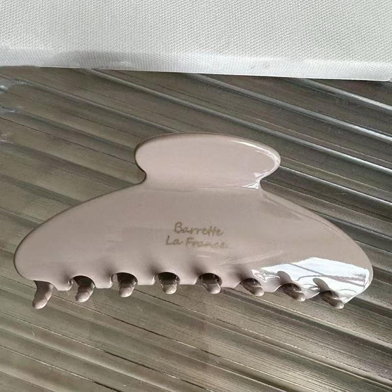 Korean Style Acetate Hair Claw Clip Large Size for Strong Secure Hold Retro Design