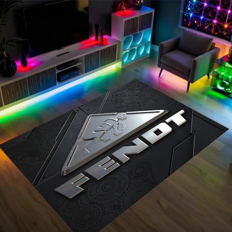 Fendt Design Crystal Velvet Carpet Cozy Non?Slip Printed Rug For Bedroom Living Room Entrance
