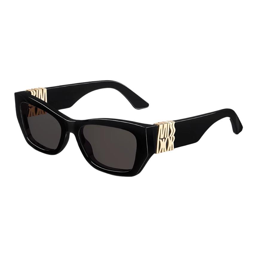 

Dior Oversized Square Sunglasses With Logo Decoration Women sunglasses Black MISSS1FXR_10A0 Eyeglass Case+Box+Shopping Bag