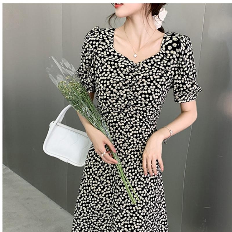 Shop Women Slim Fit Cherry Summer Shirring Midi Dress Won Wdr Wde357c