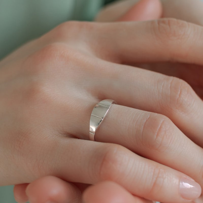 Pinaf Squar line ring