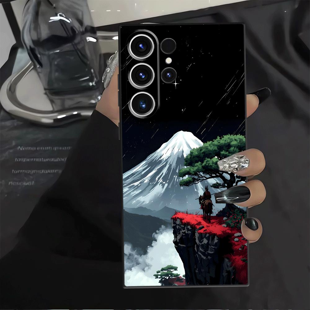 Funda Phone Cover Case for Samsung Galaxy S26 Ultra S20 Ultra S10 S9 Note 20 8 9 10 S25 Plus S24 S21 FE S23 Creative Mountain