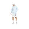 Jordan Alphabet Print Hoodie Long Sleeve Sweatshirt Men Tops Ice-Blue DV6464-411