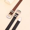 Women's High-End Genuine Leather Belt, Cowhide Design, CleanFit Niche